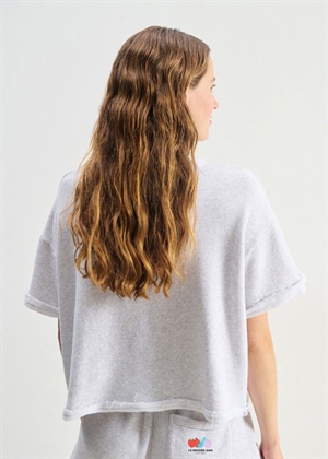 Atubay sweat tee Arctic Melange American Vintage 